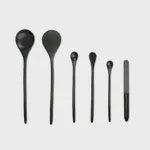 Citrine Noir Ebonized Kitchen Utensils Small
