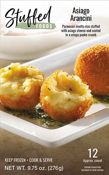 Stuffed Foods Asiago Arancini 9.75oz