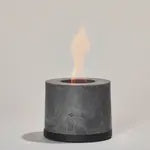 Flikr Fire Place Black