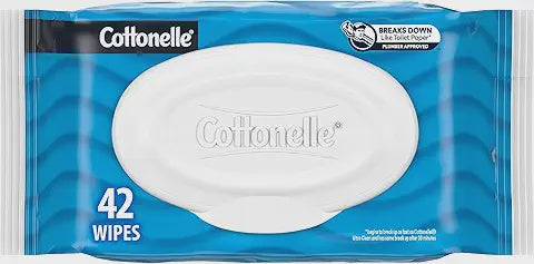 Cottonelle Flushable Wipes 42ct