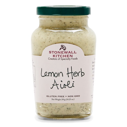 Stonewall Kitchens, Lemon Herb Aioli, 10.75oz