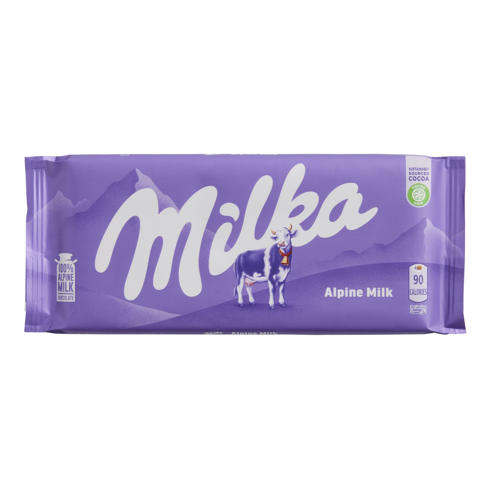 Milka Alpine Milk Chocolate Bar 3.5oz