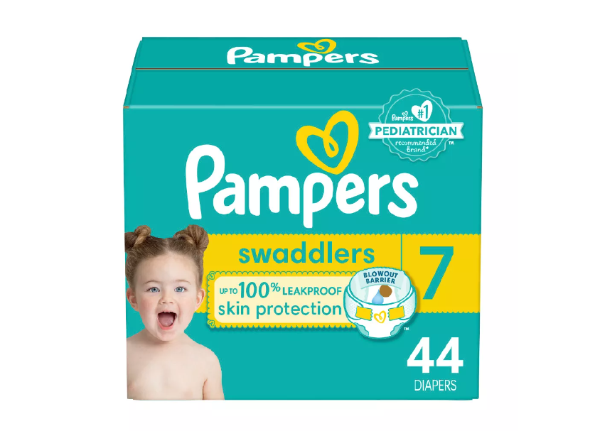 Pampers Swaddlers Diapers Size 7 44ct