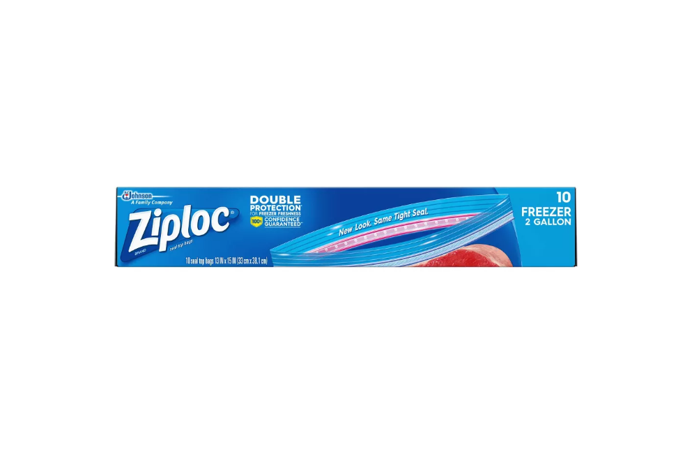 Ziploc 2 Gallon Freezer Bags 10ct