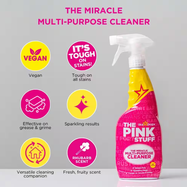 The Pink Stuff Miracle Multi-Surface Cleaner 750ml