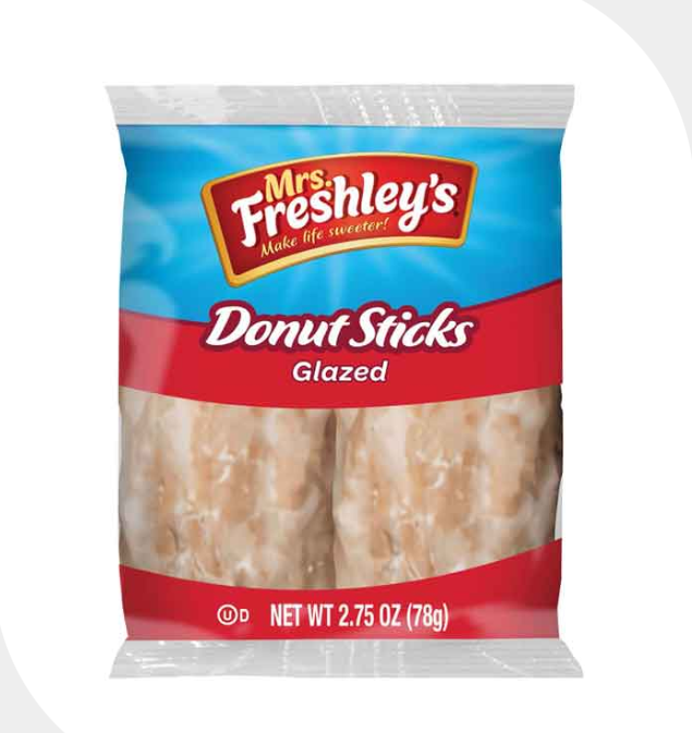 Mrs. Freshley's Glazed Donut Sticks 2ct