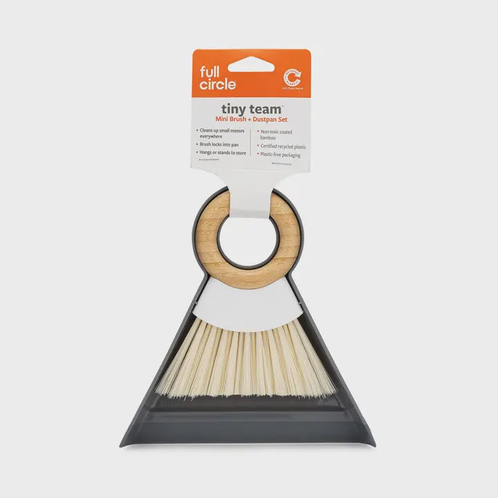 Full CIrcle Tiny Team Mini Broom and Dustpan
