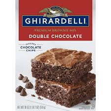 Ghirardelli Double Chocolate Brownie Mix 20oz
