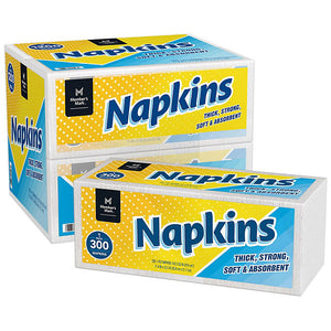 Member's Mark White Paper Napkins 300ct