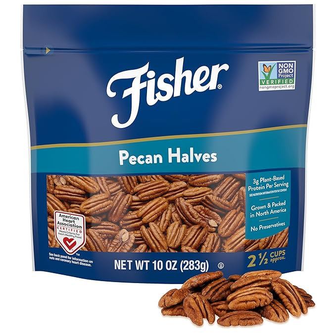 Fisher's Pecan Halves 10oz