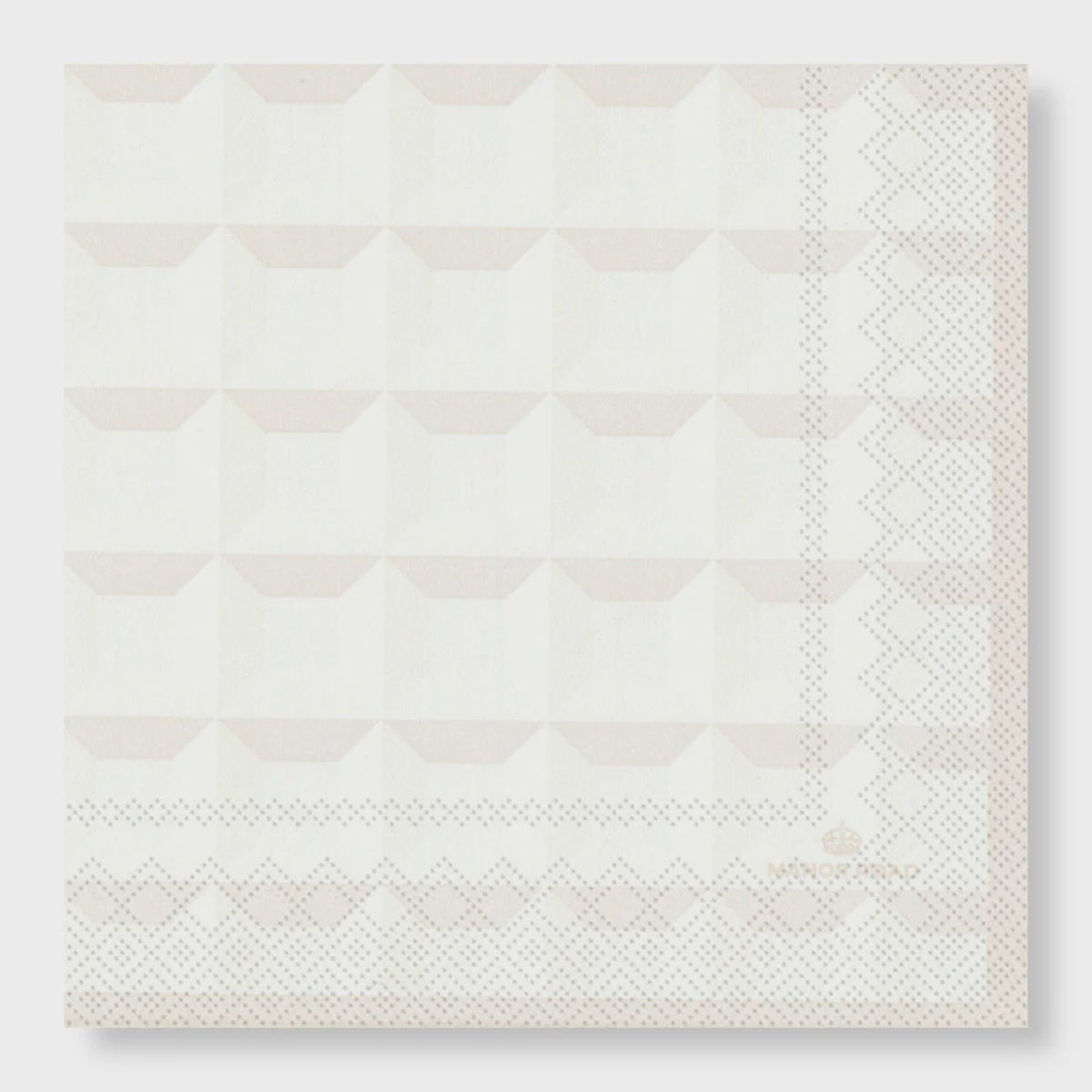 Manor Road Waffle Dinner Napkins 20Pk