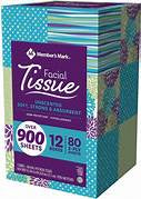Member's Mark 3-Ply Cube Facial Tissues 80ct 12pk