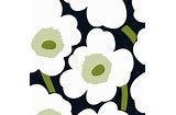 Paper Cocktail Napkins Pack of 20 Marimekko Unikko black