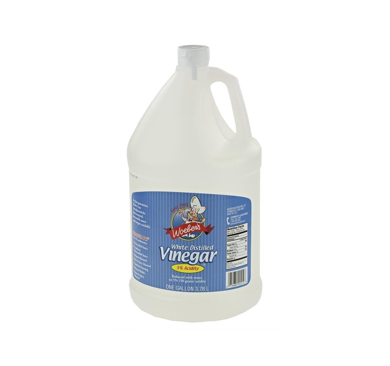 Woebers White Distilled Vinegar 1gal