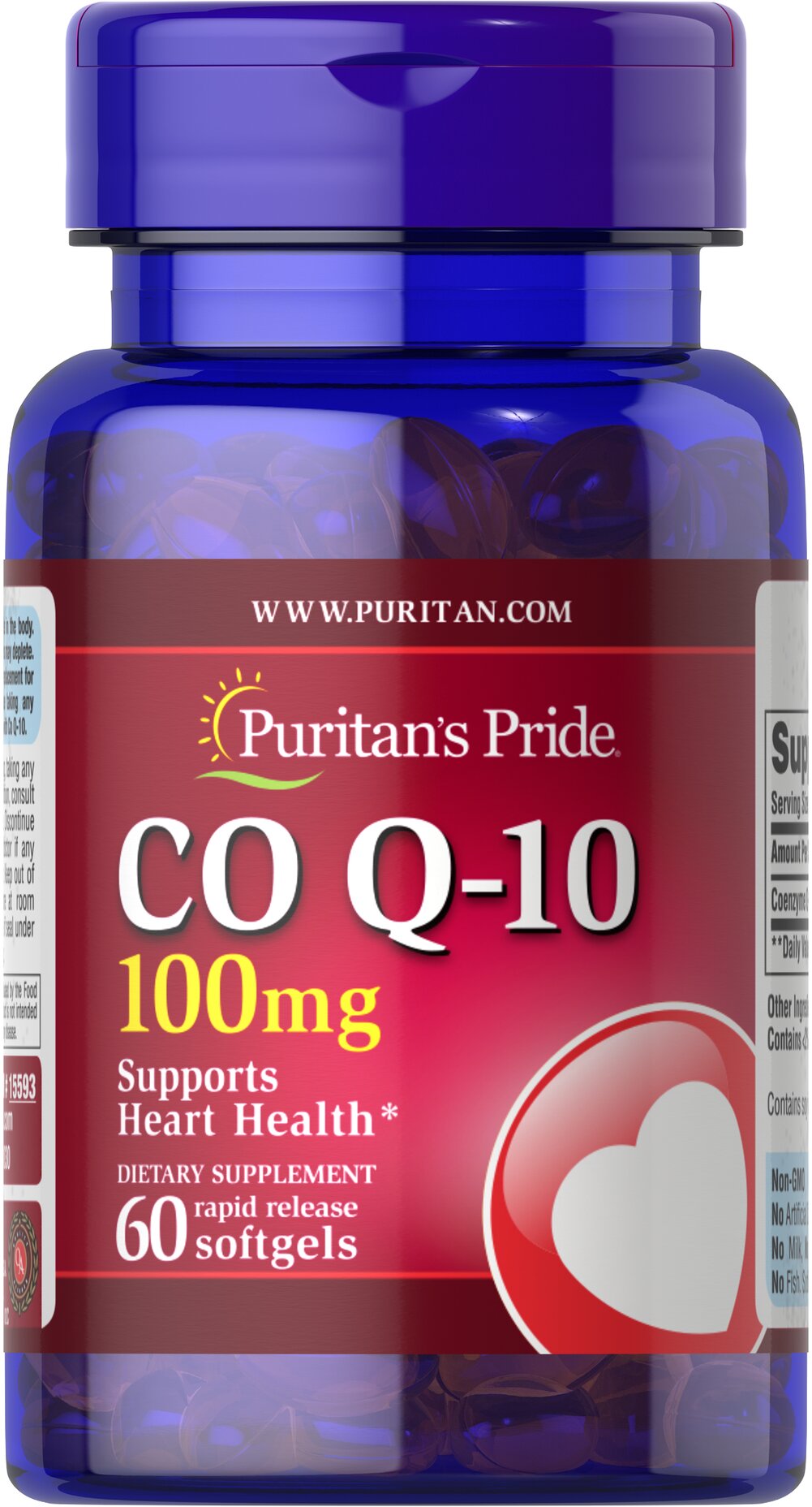 Puritan's Pride CO Q-10 100mg 60ct