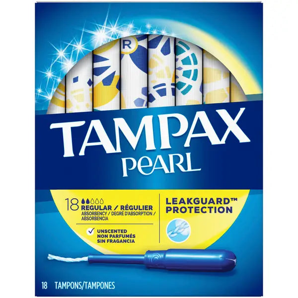 Tampax Pearl Regular Tampons 18ct
