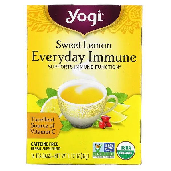 Yogi Sweet Lemon Everyday Immune Tea 16ct