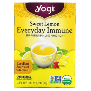 Yogi Sweet Lemon Everyday Immune Tea 16ct