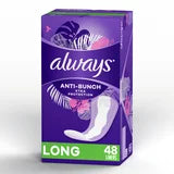 Always Xtra Protection Long Liners 48ct