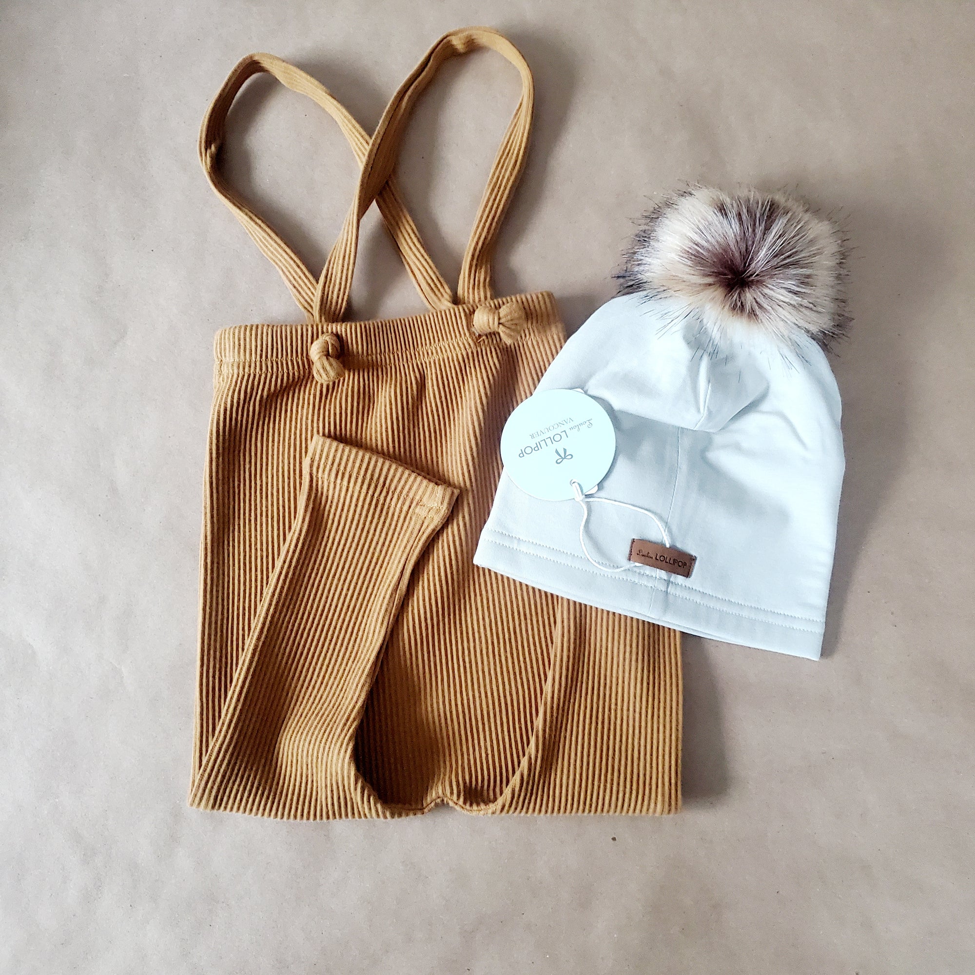Baby Boy Pant & Hat Set