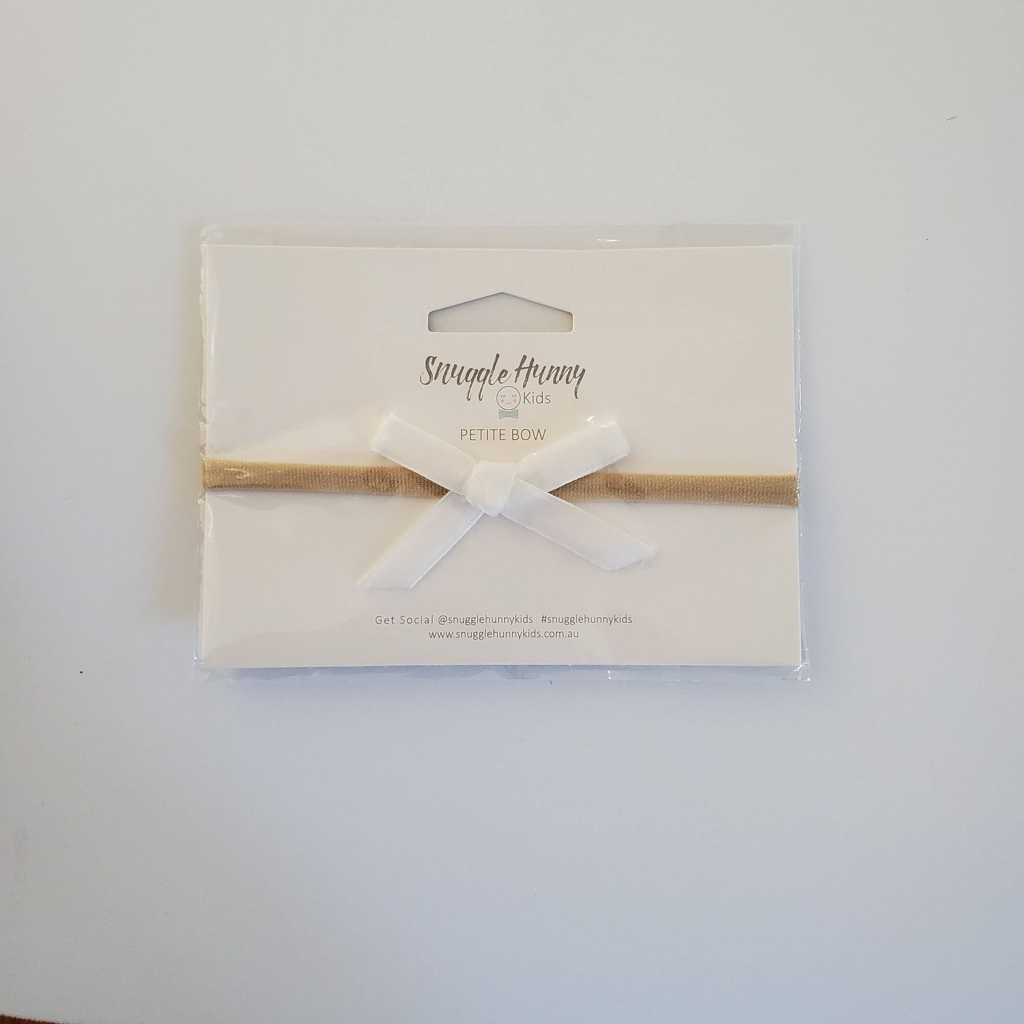 Snuggle Hunny Velvet Bow