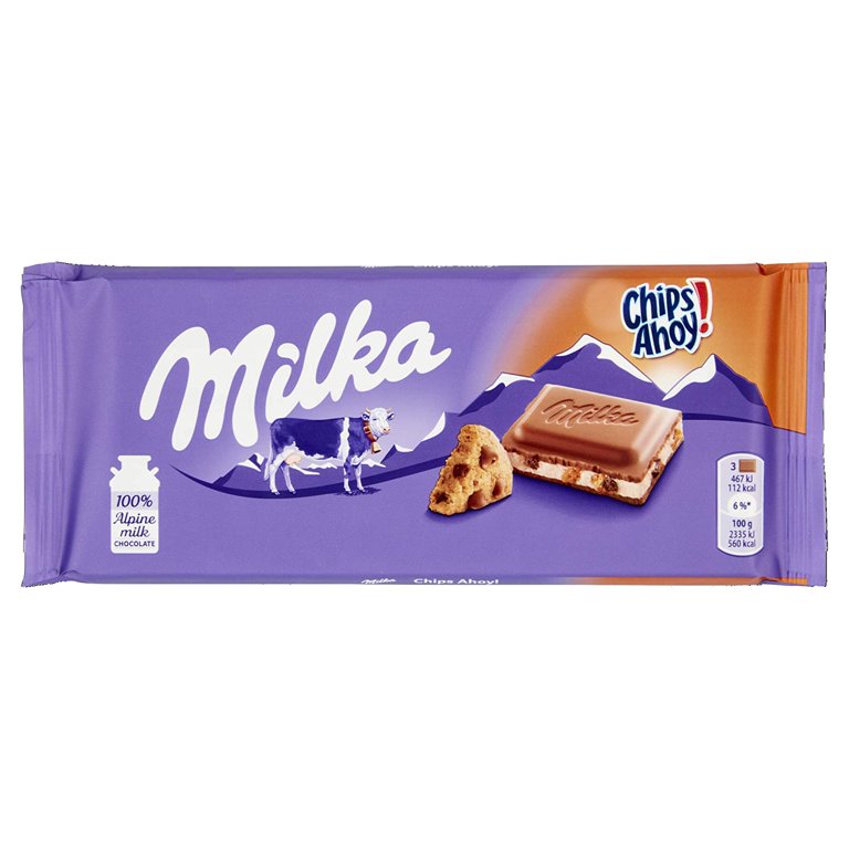 Milka Chips Ahoy Chocolate Bar 3.5oz
