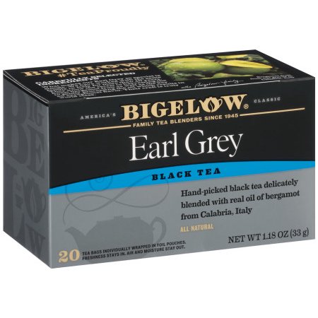 Bigelow Earl Grey Black Tea Bags 20ct