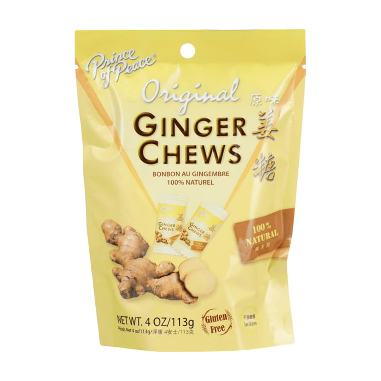 Prince Of Peace Original Ginger Chews 4oz