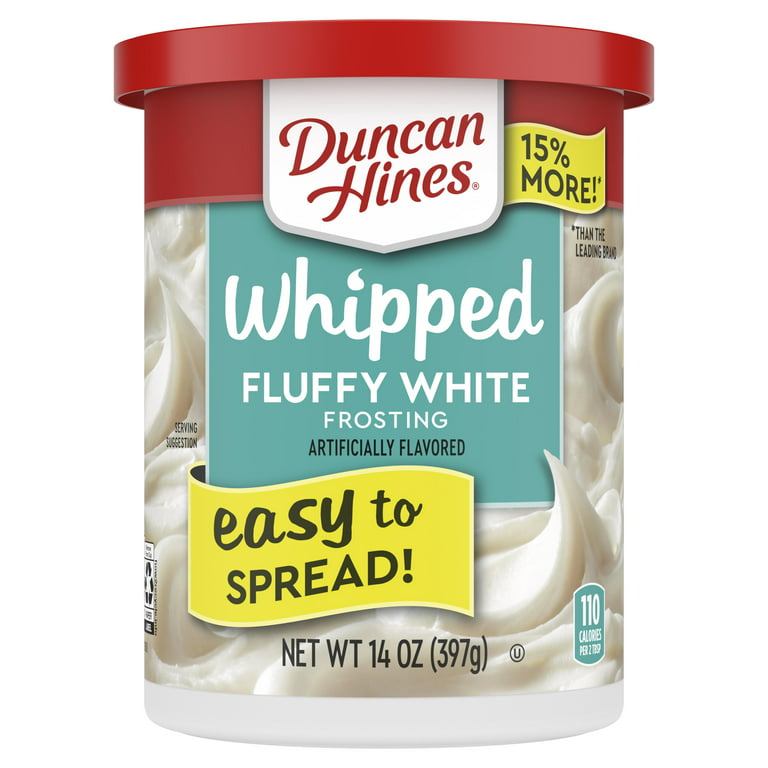 Duncan Hines Fluffy White Frosting 14oz