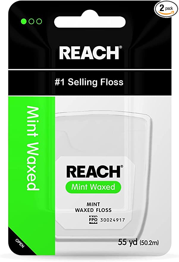 Reach Mint Waxed Dental Floss 55yd