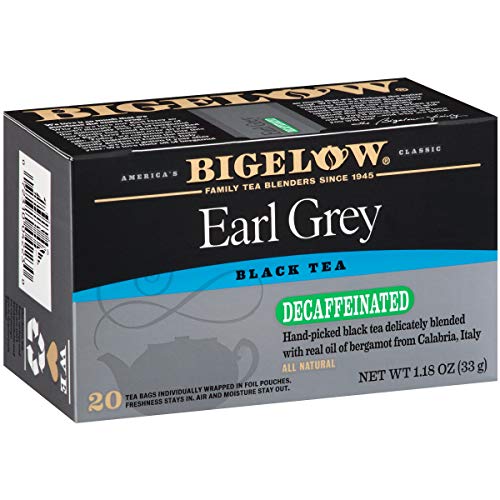 Bigelow Earl Grey Black Decaffeinated Tea Bags 20ct