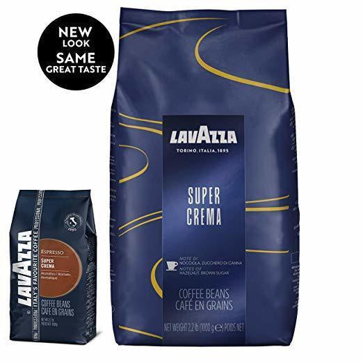 Lavazza Super Crema Coffee Beans 2.2lb