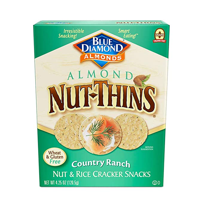 Blue Diamond Country Ranch Nut-Thins 4.25oz