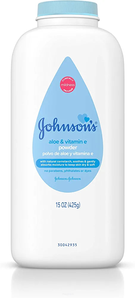 Hypoallergenic Mild & Gentle Baby Powder 15oz