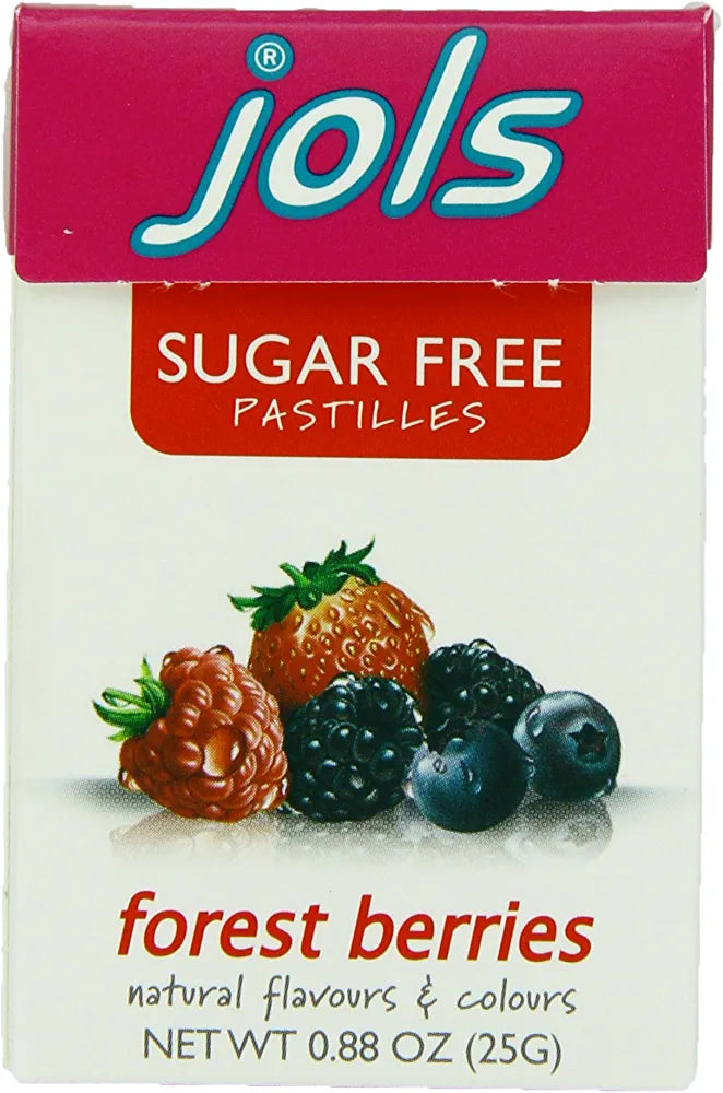 Jols Sugar Free Forest Berries Licorette Pastille .88oz