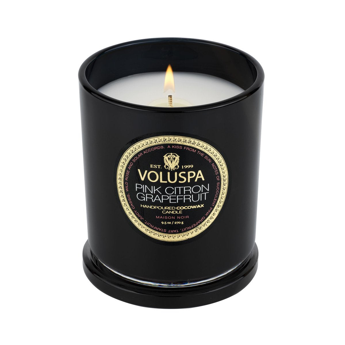 Voluspa, Maison Noir, Pink Citron Grapefruit, 9.5oz