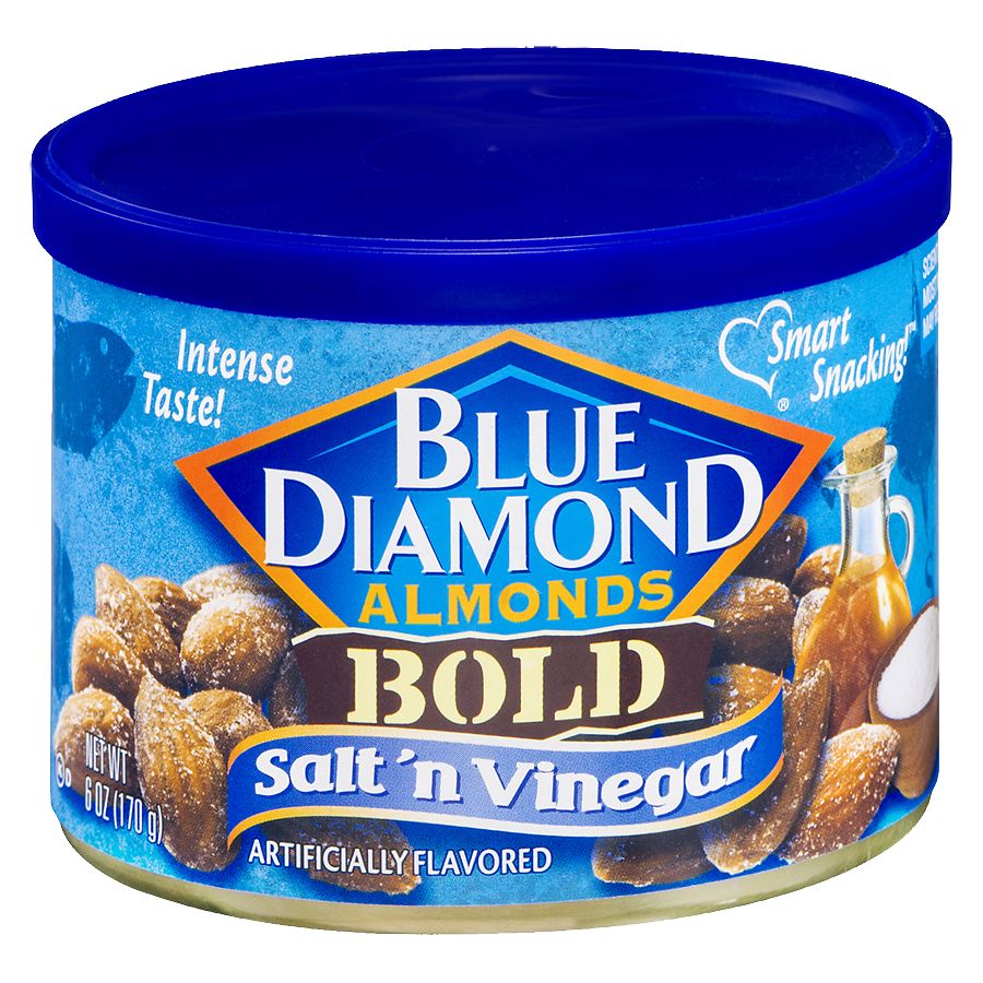 Blue Diamond Bold Salt & Vinegar Almonds 6oz