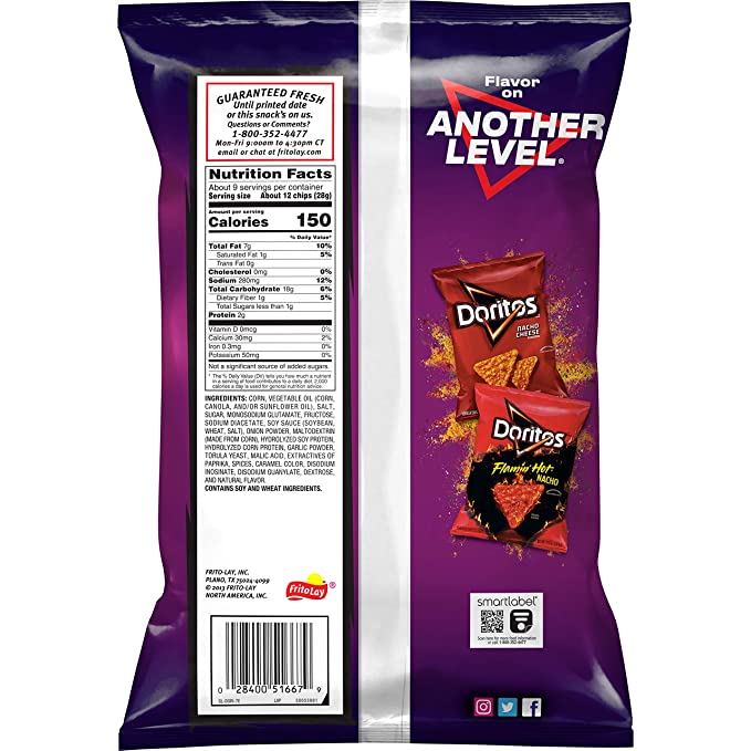 Doritos Spicy Sweet Chili Tortilla Chips 9.25oz