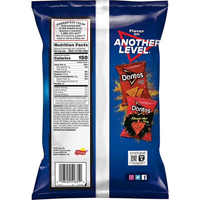 Doritos Cool Ranch Tortilla Chips 9.25oz