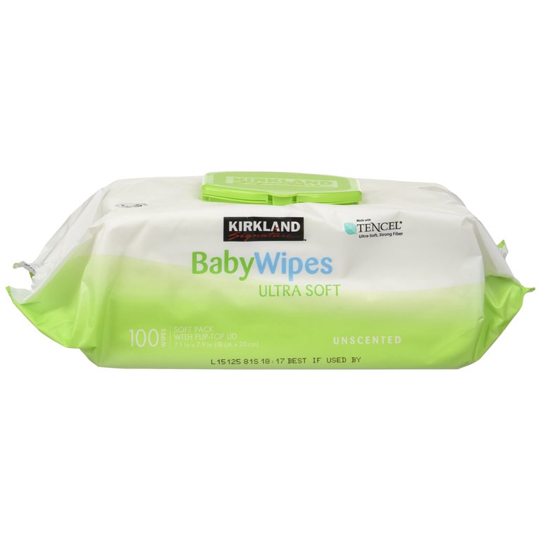 Kirkland Ultra Soft Baby Wipes 100ct