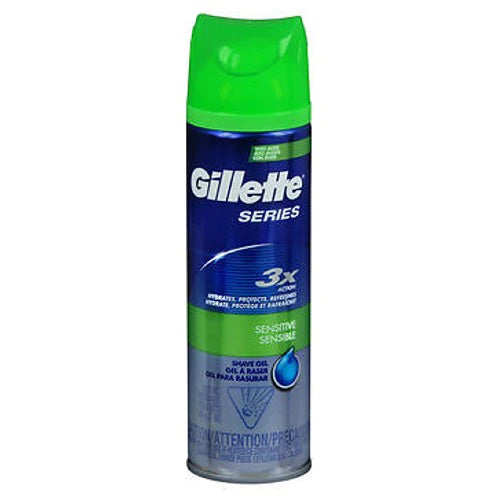 Gillette Pro Men's Sensitive Shave Gel 7oz