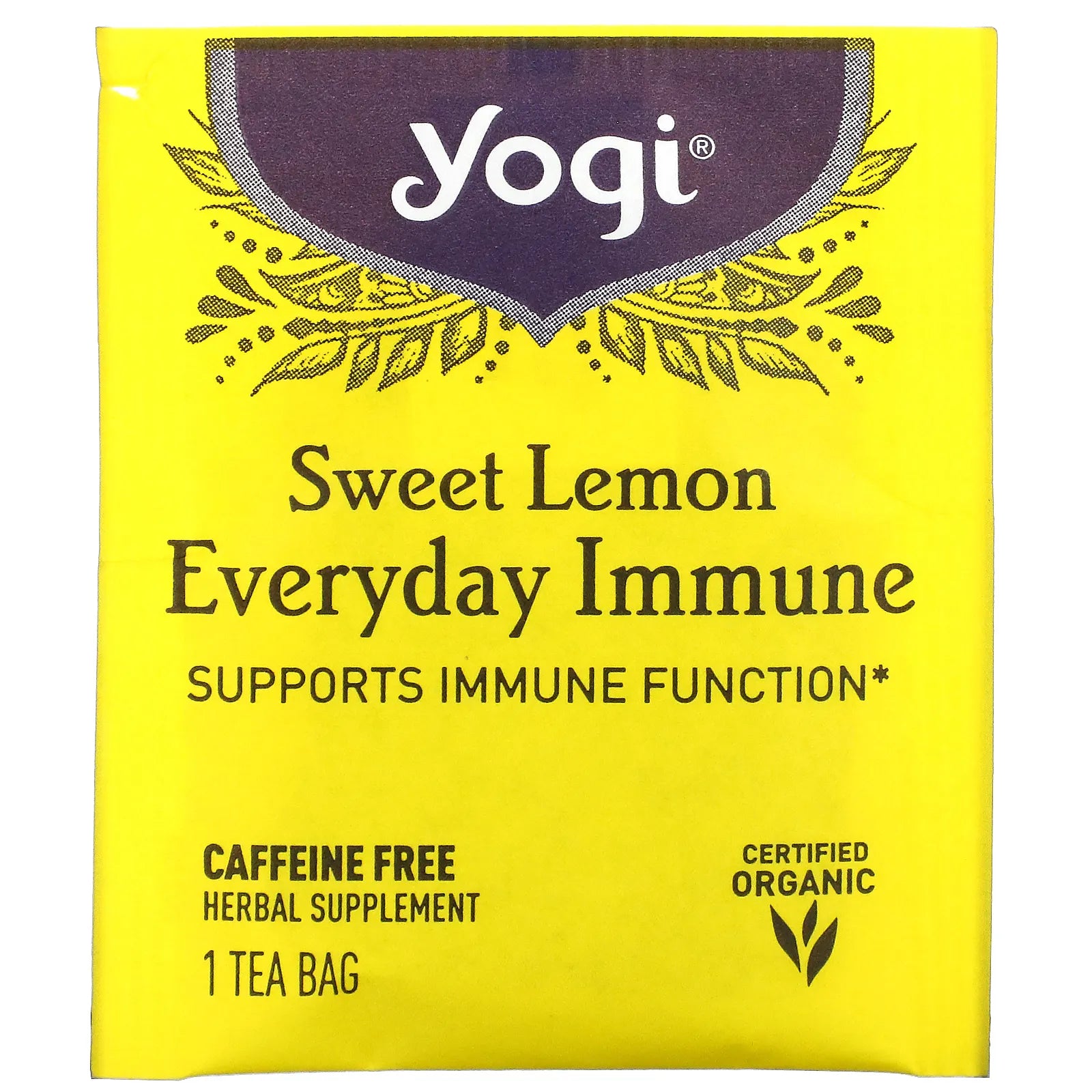 Yogi Sweet Lemon Everyday Immune Tea 16ct