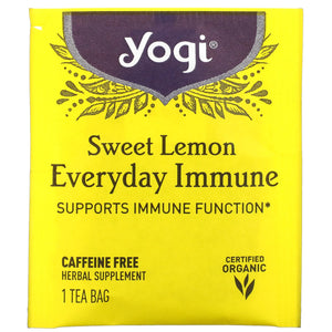 Yogi Sweet Lemon Everyday Immune Tea 16ct