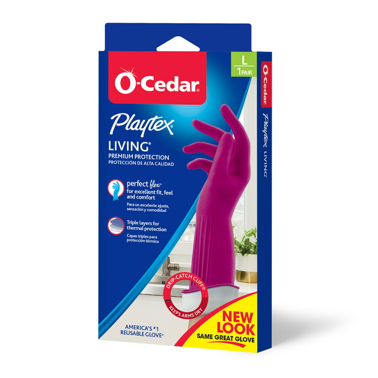 O-Cedar Playtex Gloves-Large 1ct