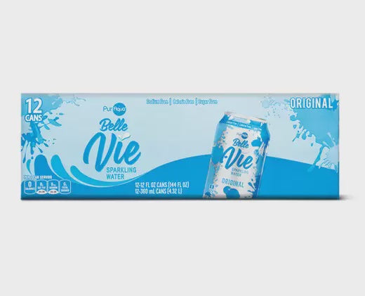 Belle Vie Original Seltzer Water 12fl oz x 12