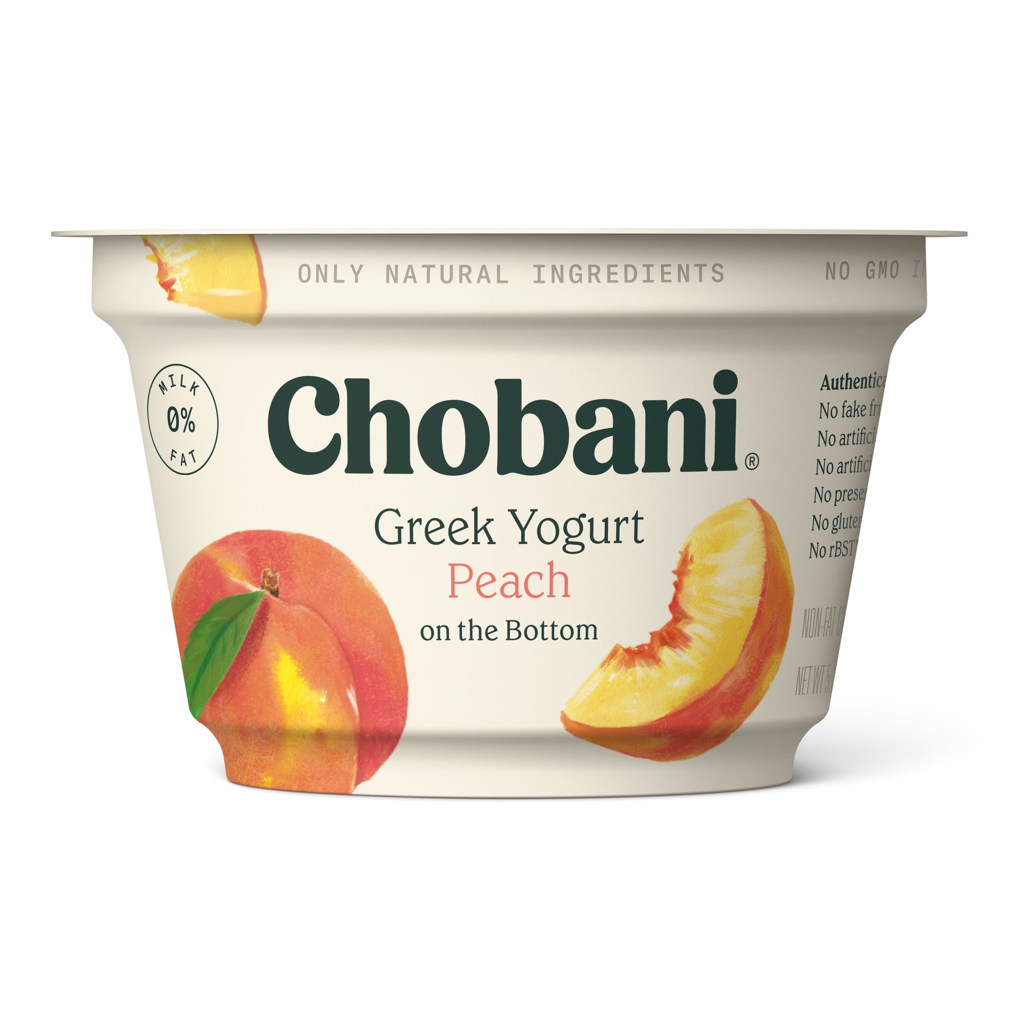 Chobani Peach Greek Yoghurt 5.3oz