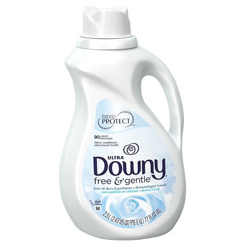 Downy Free & Gentle Fabric Softener 77fl oz