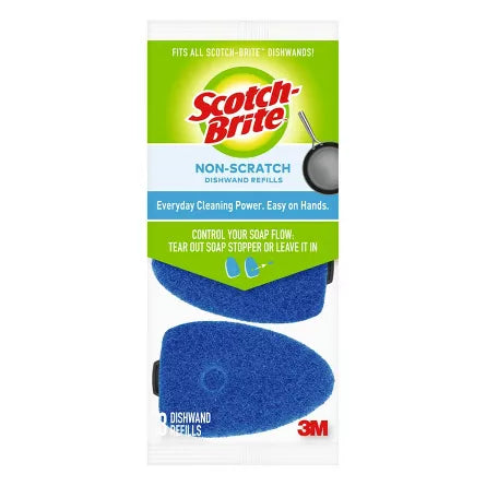 Scotch-Brite Non-Scratch Dishwand Refills 3ct