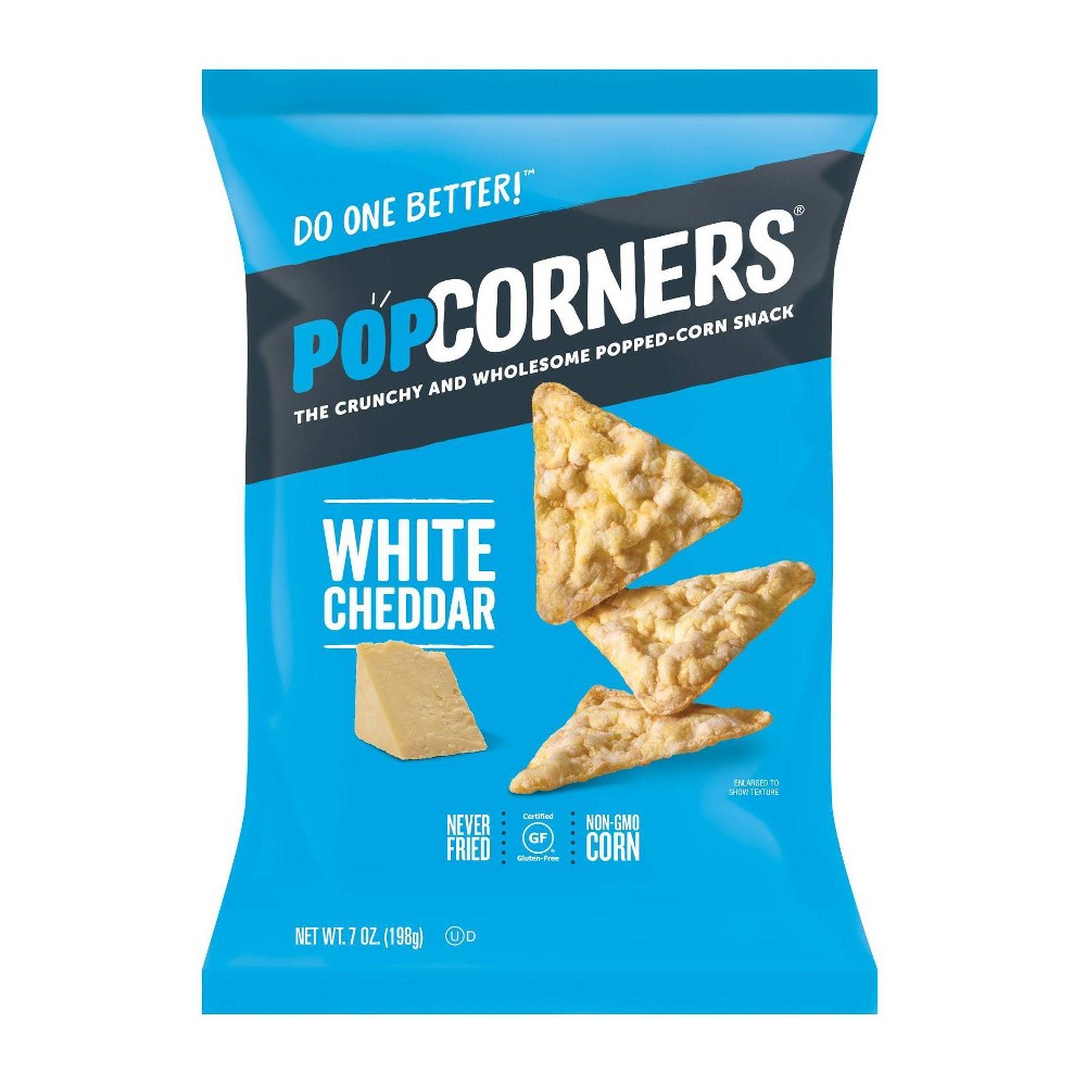 PopCorners White Cheddar Popped Corn Chips 7oz
