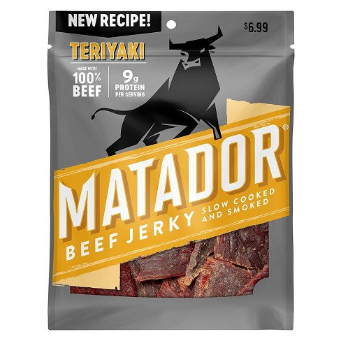 Matador Teriyaki Beef Jerky 3oz